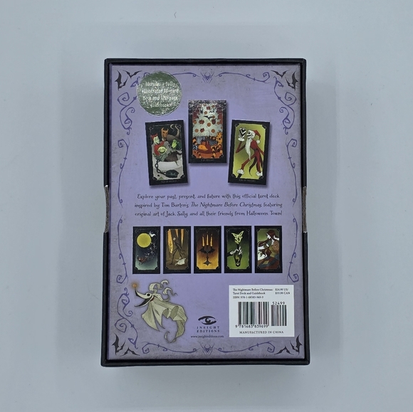 Disney Tim Burton's The Nightmare Before Christmas Tarot Deck and Guidebook - Picture 5 of 8